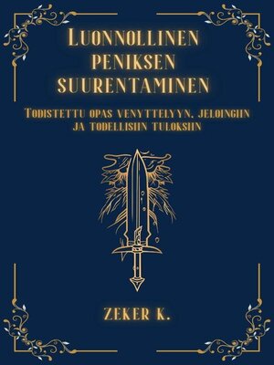cover image of Luonnollinen peniksen suurentaminen